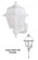 LED Providence One Light Wall Mount in White (301|220SLLR12WWH)