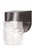 Pocket One Light Wall Mount in Black (301|215BK)