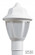 Park Point LED One Light Post Mount in White (301|204TCLR12WWH)