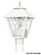 Colonial Hid One Light Post Mount in White (301|109F70MH)