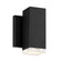 Block LED Wall Light in Black (34|WSW61806BK)