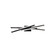 Parallax LED Bath in Black (34|WS7312735BK)