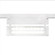 Wall Wash 42 LED Track Fixture in White (34|WHKLED42W30WT)