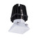 4In Fq Downlights LED Downlight Trim in White (34|R4FSDL935WT)