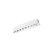 Multi Stealth LED Downlight Trim in Chrome/White (34|R1GDT08N940CHWT)