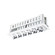 Multi Stealth LED Adjustable Trim in Chrome/White (34|R1GAT06N935CHWT)