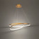 Marques LED Pendant in Aged Brass (34|PD83128AB)