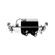 Precision LED Housing with Light Engine in Black (34|MT4LD226NS30BK)