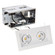 Mini Led Multiple Spots LED Two Light Remodel Housing with Trim and Light Engine in White (34|MT3LD211RF935WT)