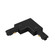 L Track Track Connector in Black (34|LLRIGHTBK)