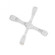 Invisiled Connector in White (34|LEDTCXWT)
