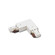 J Track Track Connector in White (34|J2LLEFTWT)