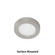 Led Button Light LED Button Light in Brushed Nickel (34|HRLED9027BN)