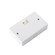 Cct Puck Undercabinet Puck Light Hardwire Box in White (34|HRHWBWT)