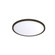 Round LED Flush Mount in Bronze (34|FM11RN930BZ)