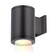 Tube Arch LED Wall Light in Black (34|DSWS05SSCCBK)