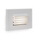 4051 LED Step and Wall Light in White on Aluminum (34|405130WT)