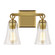 Monterro Two Light Vanity in Burnished Brass (454|VS24702BBS)
