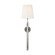 Capri One Light Wall Sconce in Polished Nickel (454|TW1021PN)