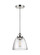 Baskin One Light Pendant in Polished Nickel (454|P1349PN)