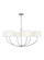 Sawyer Six Light Chandelier in Polished Nickel (454|KSC1046PN)