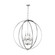 Corinne Nine Light Chandelier in Polished Nickel (454|F30589PN)