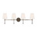 Hanover Four Light Bath Vanity in Polished Nickel (454|CV1054PN)