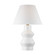 Abaco One Light Table Lamp in Arctic White (454|CT1041ARCBBS1)