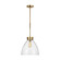 Garrett One Light Pendant in Burnished Brass (454|CP1121BBS)