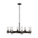 Geneva Eight Light Chandelier in Aged Iron (454|CC1378AI)