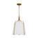 Leander One Light Pendant in Antique Gild (454|AP1241ADB)