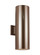 Outdoor Cylinders Two Light Outdoor Wall Lantern in Bronze (454|831390210)