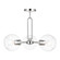 Codyn Three Light Semi-Flush Mount in Brushed Nickel (454|7755703962)