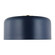 Malone One Light Flush Mount in Navy (454|7705401127)