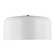 Malone One Light Flush Mount in Matte White (454|7705401115)