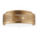 Vander Three Light Flush Mount in Satin Brass (454|7532003848)