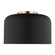 Malone One Light Flush Mount in Midnight Black (454|7505401112)