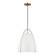 Norman One Light Pendant in Satin Brass (454|6651801848)