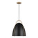 Norman One Light Pendant in Satin Brass (454|6651701848)