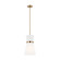 Clark One Light Pendant in Satin Brass (454|6590501848)