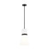 Clark One Light Pendant in Midnight Black (454|6590501112)