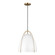 Norman One Light Pendant in Satin Brass (454|6551801EN3848)