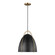 Norman One Light Pendant in Satin Brass (454|6551701EN3848)