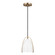 Norman One Light Mini-Pendant in Satin Brass (454|6151801848)