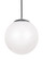 Leo - Hanging Globe LED Pendant in Satin Aluminum (454|602493S04)