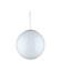 Leo - Hanging Globe One Light Pendant in White (454|601815)