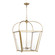 Charleston Four Light Foyer in Satin Brass (454|5291004EN848)