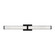 Syden LED Bath Wall Sconce in Midnight Black (454|4659293S112)