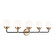 Cafe Five Light Wall / Bath in Satin Brass (454|4487905EN848)