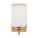 Zire One Light Wall / Bath Sconce in Satin Brass (454|4190301EN3848)